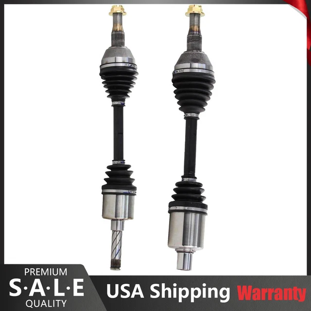 Front Left Right Pair CV Axle CV Joint Shaft For 2002-2006 Buick Rendezvous AWD