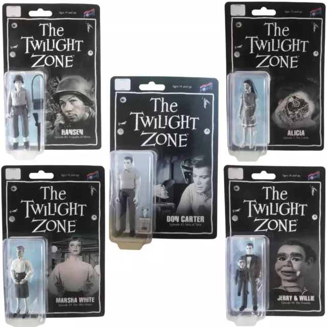The Twilight Zone Bif Bang Pow! Figürchen Artikuliert Sammlung TV Ausgabe Lim