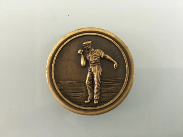 Médaille De Joueur De Pétanque Lecourtier & Cie - Marseille - Bronze