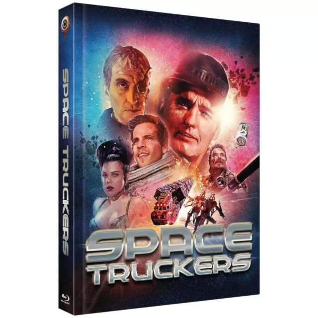 SPACE TRUCKERS *1996 / Dennis Hopper Stephen Dorff/ 2 Disc Mediabook NEW Blu-Ray