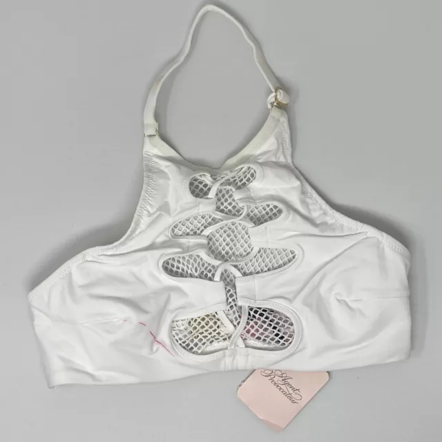 Agent Provocateur Hatty White Bikini Bra AP2 Small