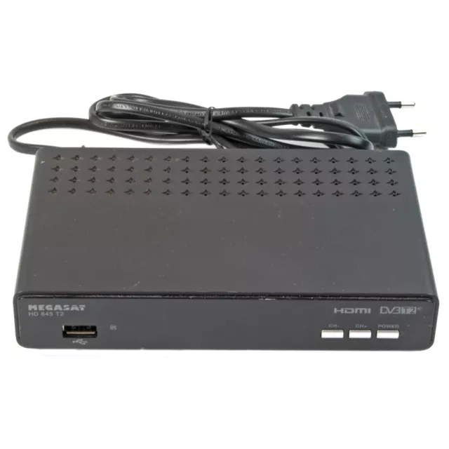 STRONG SRT8213 TV Receiver (DVB-T, DVB-T2 (H.264), DVB-T2 (H.265), Schwarz)