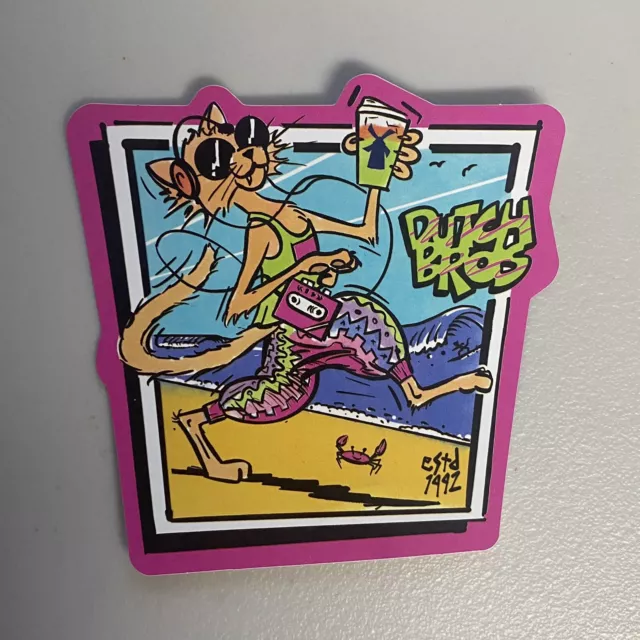 DUTCH BROS STICKER March 2023 Mushroom Windmill 4.00 PicClick