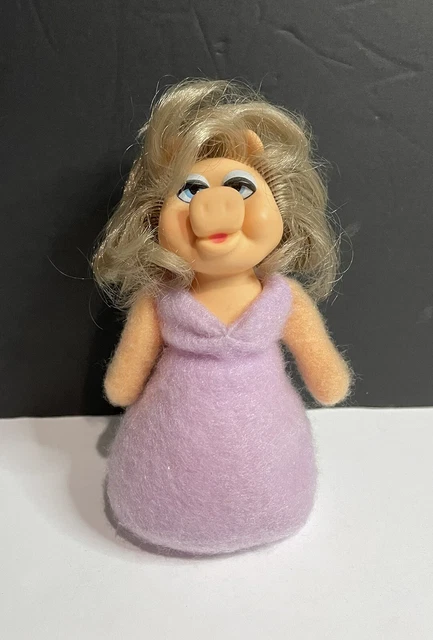 Vintage 1979 Miss Piggy Fisher Price Bean Bag Doll #867 Excellent The Muppets