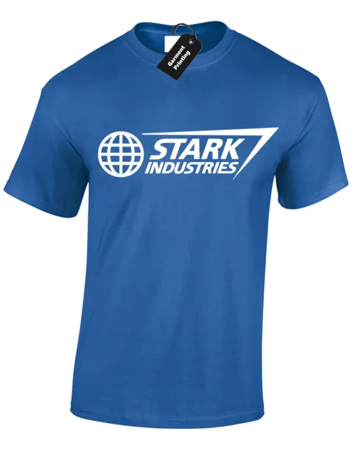 Stark Industries Kids Childrens T Shirt Superhero Iron Design Hulk Man Top
