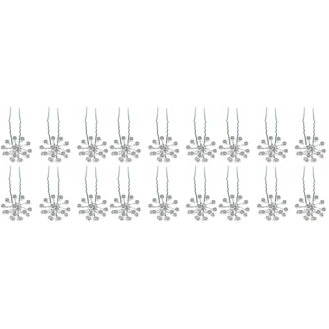 18 piezas Perla Cabello Accesorios Perlas Perla Cabello Clip Boda Cabello Accesorios