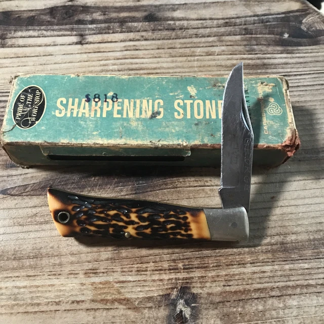 VINTAGE CAMILLUS NEW York USA. 8 CamLok 8.5" Folding Knife