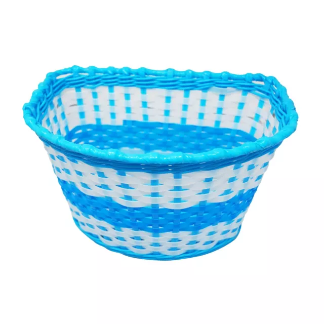 Girls Bicycle Front Basket Shopping Childs/Childrens/Kids For Bike/Cycle Blue