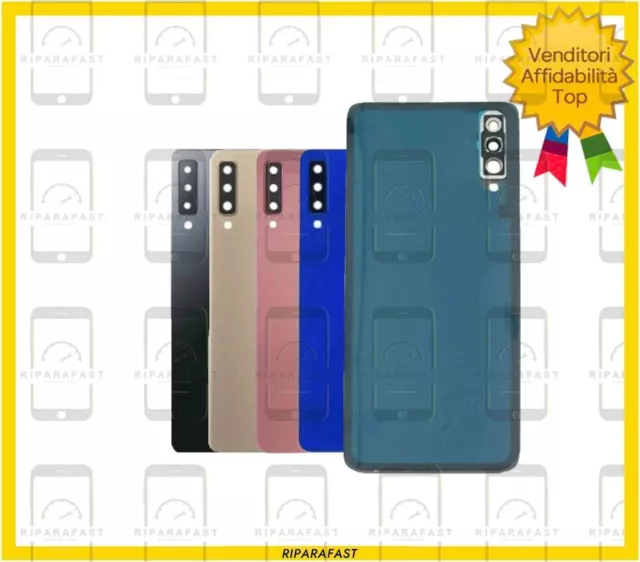 Back Cover Samsung Galaxy A7 2018 A750F Scocca Posteriore Vetro