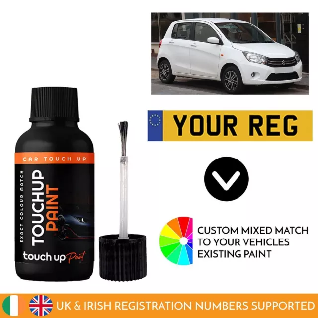 Touch Up Paint For Suzuki Celerio By Car Registration Reg Numberplate Pen