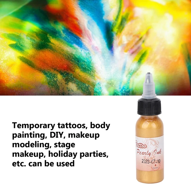 Pigmento líquido hágalo usted mismo pintura corporal tinta suministros para hacer tinte líquido hágalo usted mismo artesanía TPG