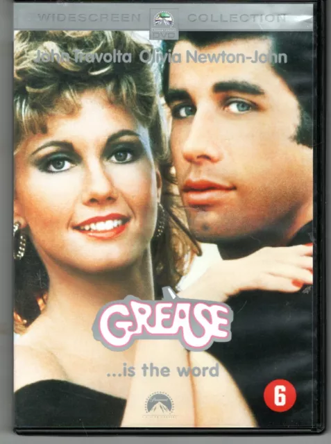 Grease Avec John Travolta Et Olivia Newton-John Mythique !!!!