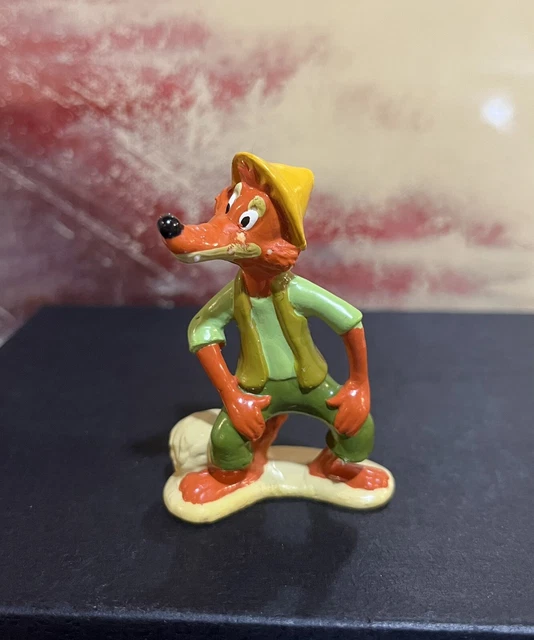Vintage DISNEY Splash Mountain Brer Fox PVC Figurine Vintage DISNEY Splash Mountain Brer Fox PVC Figurine