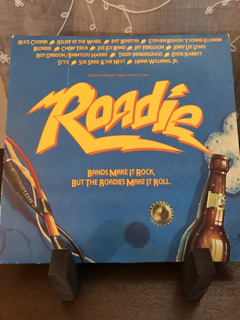 Soundtrack - ROADIE - 1980 Double Vinyl Record LP Alice Cooper Meatloaf