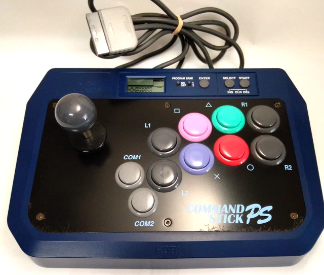 Hori Programming Controllers Command Stick fightingPS HPS-11 Arcade  PS2