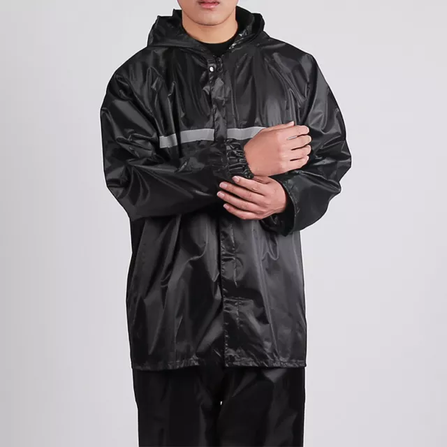 Rain Suits for Men Waterproof Heavy Duty Foul Weather One Colors , Four Sizes