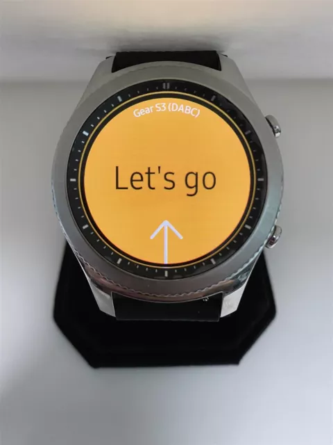 Samsung Gear S3 Classic 46mm R770 Bluetooth Smartwatch Silver GOOD Condition