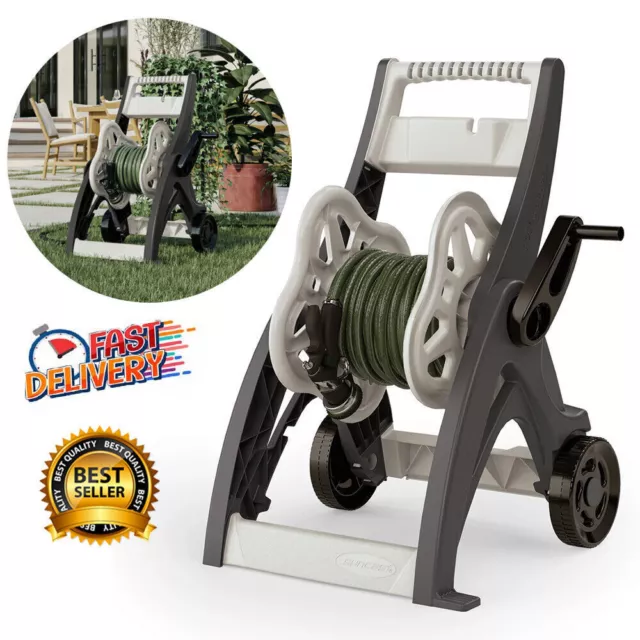 Hose Reel Cart With Wheels FOR SALE! - PicClick
