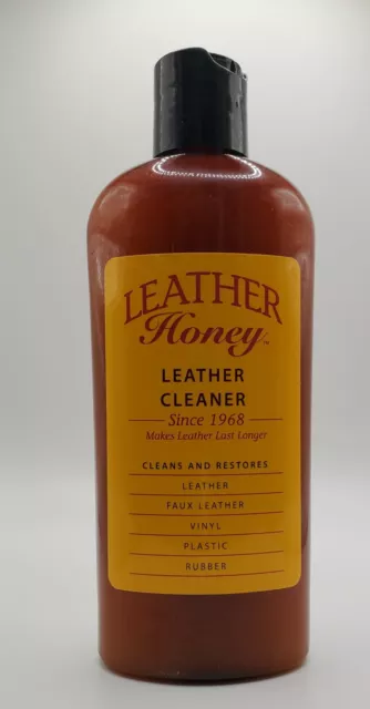 Leather Honey Leather Cleaner - Best Cleaner for Vinyl and Leather Apparel