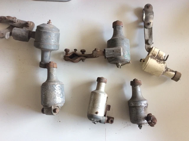 Lot De 4 Dynamos De Vélo Anciennes – JOS Type B/T/P Et New Watson – Non Testées