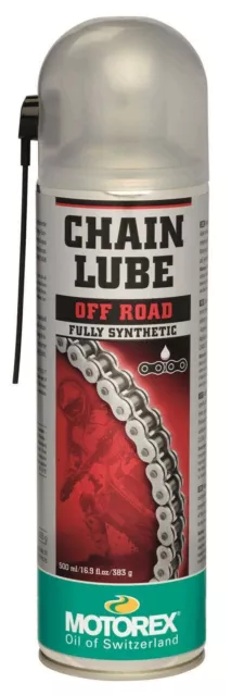 MOTOREX Chain Lube Off Road Kettenspray 500ml Spraydose