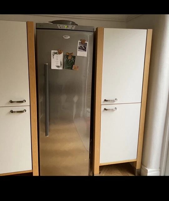 IKEA VARDE FREESTANDING kitchen larder unit solid wood £400.00