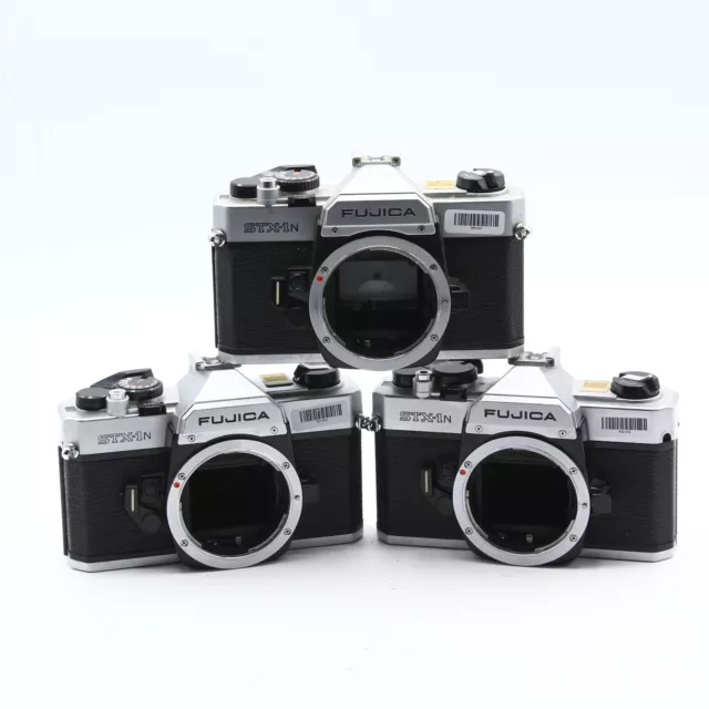 [For Parts] Lot of 3 Fujica STX-1N Cameras - Repair / Spares