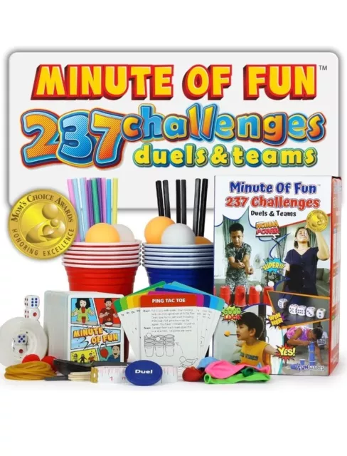 Minute of Fun Party Game - Amazing 237 Minute to Win It Games Fun Games for...