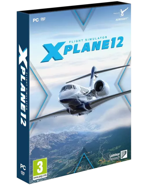 Simulador Vuelo X-Plane 12 PC DVD Nuevo