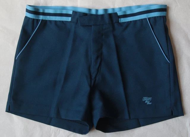 Pantaloncini corti vintage anni '70 Carlotti Sports Hong Kong poliestere 34 - elastici andati