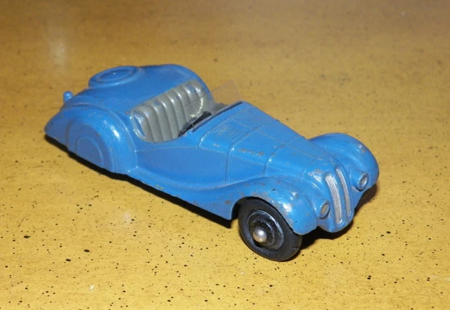 Dinky Toys 38A Frazer Nash BMW – Bleu – 1/43 – Occasion Bon état