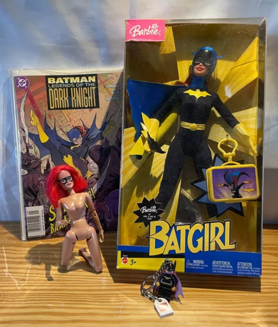 Barbie Batgirl Doll NRFB, Lego Key Chain, Mego Batgirl, Comic Book - Collection
