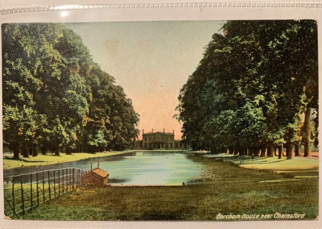 Postcard of Boreham House, near Chelmsford, Essex