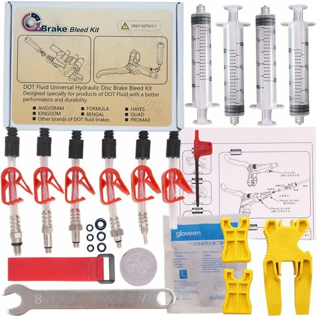 Kit Sfiato Freni A Disco SRAM/Avid | Con Sistema Bleeding Edge | Per Manutenzione Freni