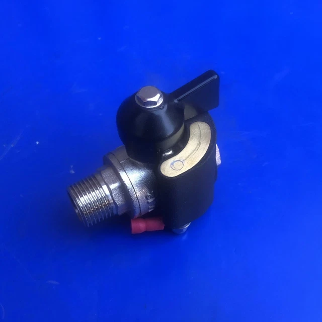 OIL TAP WITH Cut Out Switch. Anti wet sumping for Norton, BSA, Triumph