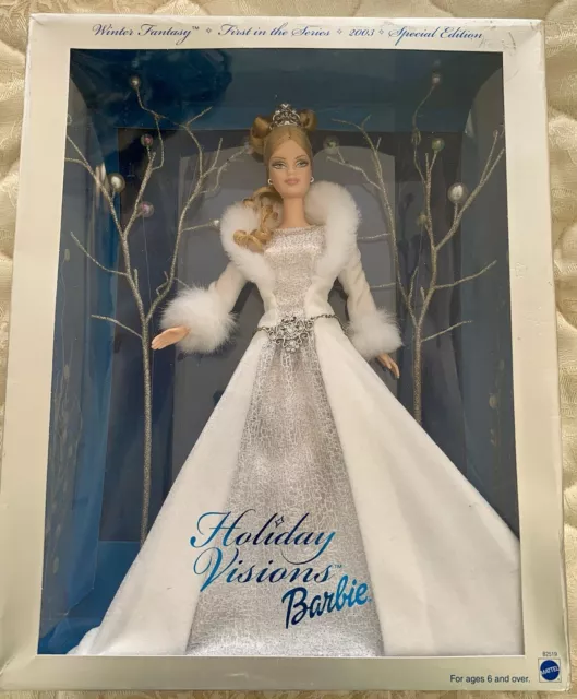 Barbie Collector  Special Edition  Winter Fantasy Holiday Visions  2003  NRFB