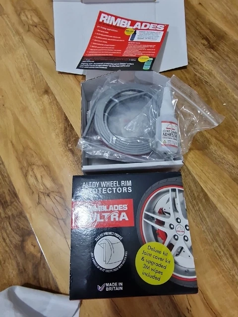 Arancione RimBlades ULTRA Ruote Bordo Cerchio Protezioni Paragrafi Plastica Strisce