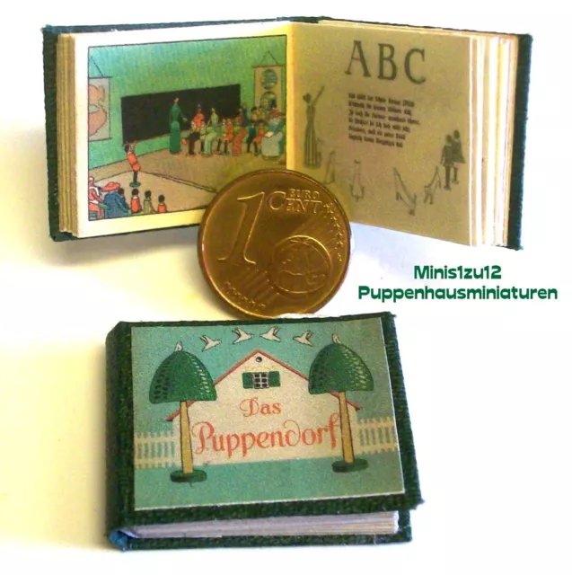 1117# Miniaturbuch - das Puppendorf - Puppenhaus - Puppenstube - M1:12