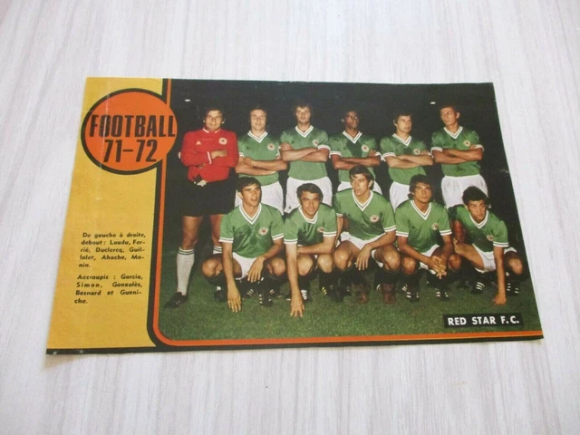 Sochaux en 1971-1972. . En haut : Jacques Largouet, Gérard
