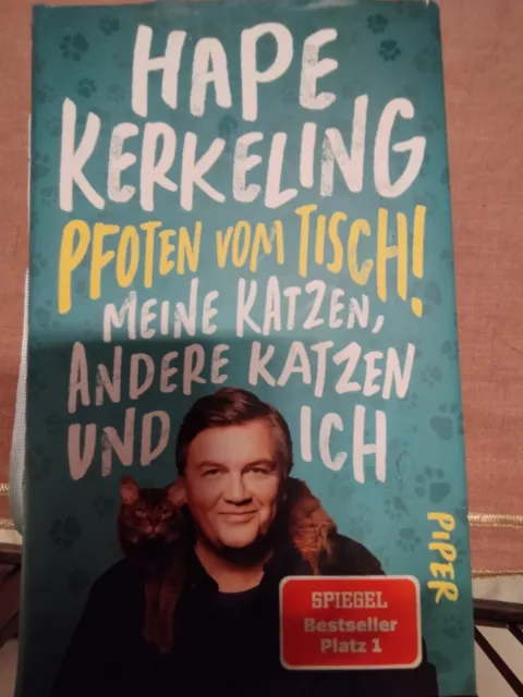 Buch: Pfoten vom Tisch! von Hape Kerkeling (2021, Gebundene Ausgabe)