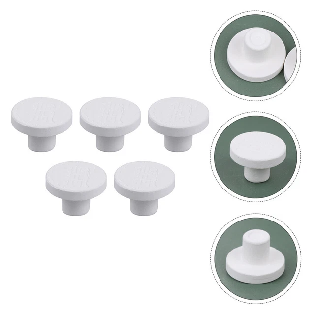 5 Pcs Fish Tank Frag Plates Coral Base Magnetic Base Fragments