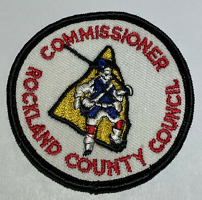 Rockland County Council Commissioner Patch Boy Scout TK3