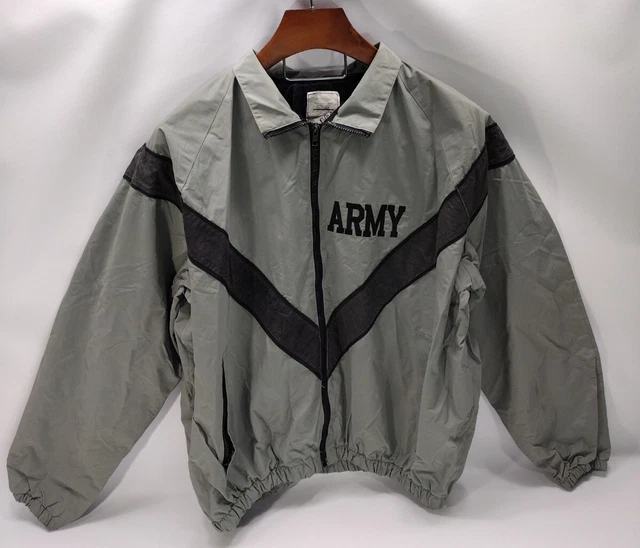 US Army IPFU Jacket Improved Uniform PT Windbreaker USGI Size Large Regular
