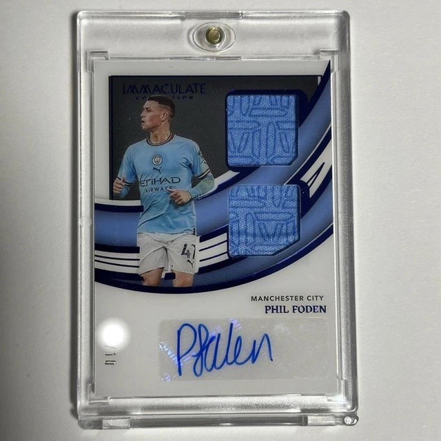 2023 Panini Immaculate Phil えらう Foden Auto