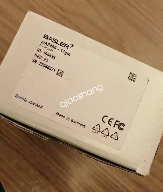PIA2400-17gm BASLER   Smart industrial camera New in box  FedEx or DHL