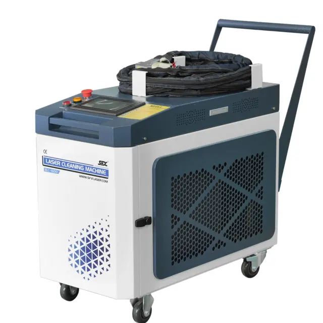 1000W Handheld Fiber Laser Cleaning System Heavy Rust/Coating Removal Machine