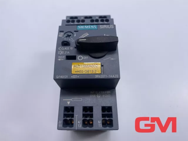 Siemens Sirius Leistungsschalter 3RV2011-1AA20 circuit breaker 1,1-1,6 A 2