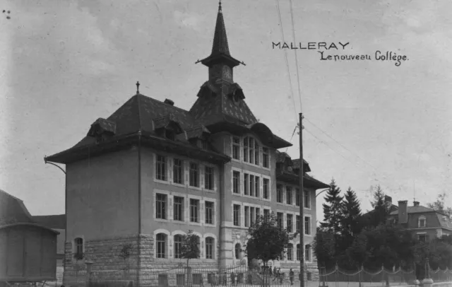CPA Suisse - MALLERAY - Le Nouveau Collège