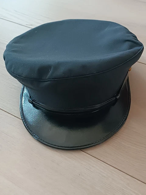 Casquette Conducteur (Driver Hat) The Row - Laine Noire - Taille S - Printemps 2024 - Neuf Avec étiquette