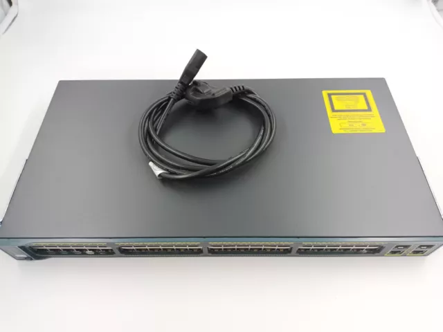 CISCO - WS-C2960-48TC-L - Catalyst 2960 48 10/100 + 2 T/SFP LAN Base Image